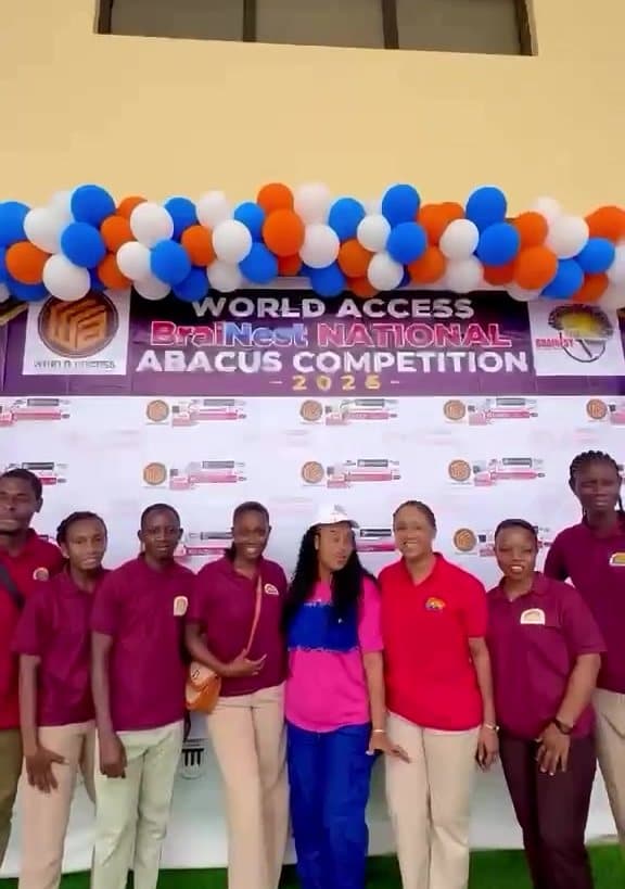 WWIS learners at the Brainest National Abacus Competition